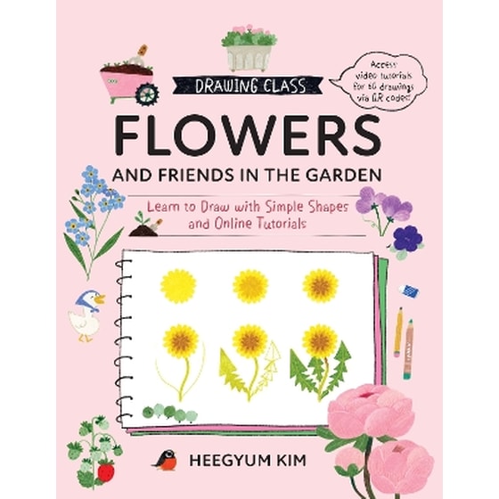 Drawing Class: Flowers and Friends in the Garden image 0