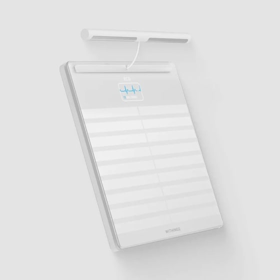 WITHINGS Body Scan Ψηφιακή Ζυγαριά Σώματος Λευκό image 3