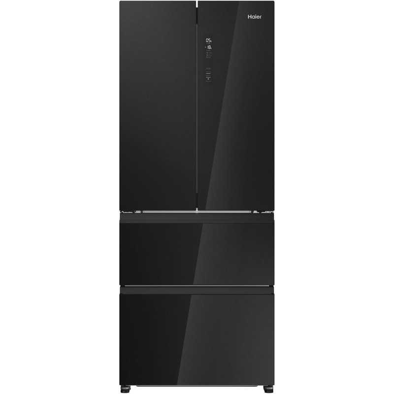 HAIER HFR3718ENGB Total No Frost 402 Lt Μαύρο Ψυγειοκαταψύκτης