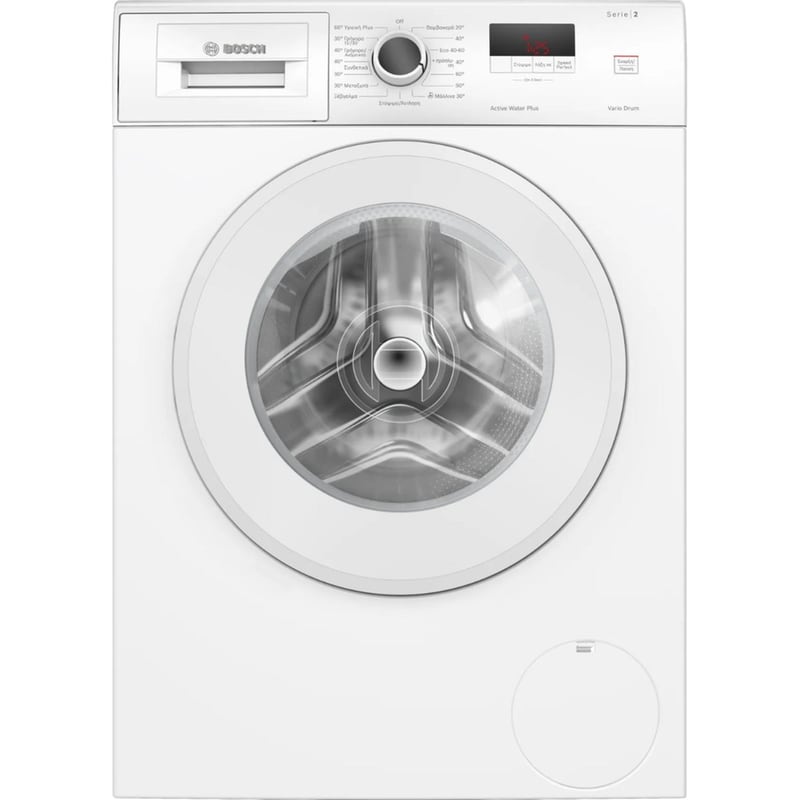 BOSCH WGE02400GR 7 kg 1.400 Στροφές Λευκό Πλυντήριο Ρούχων