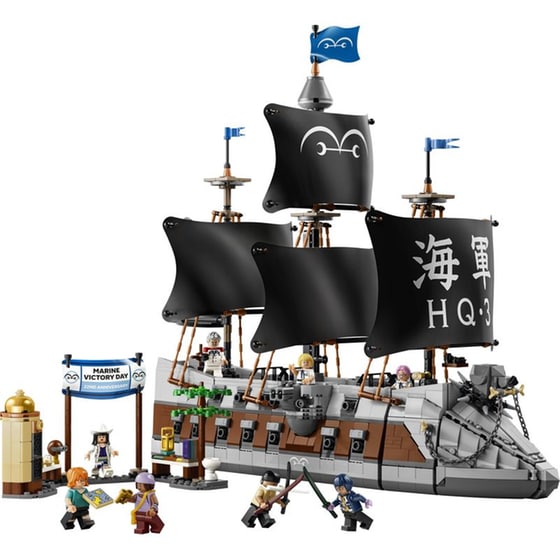 LEGO® One Piece Garp's Marine Battleship (75646) image 5