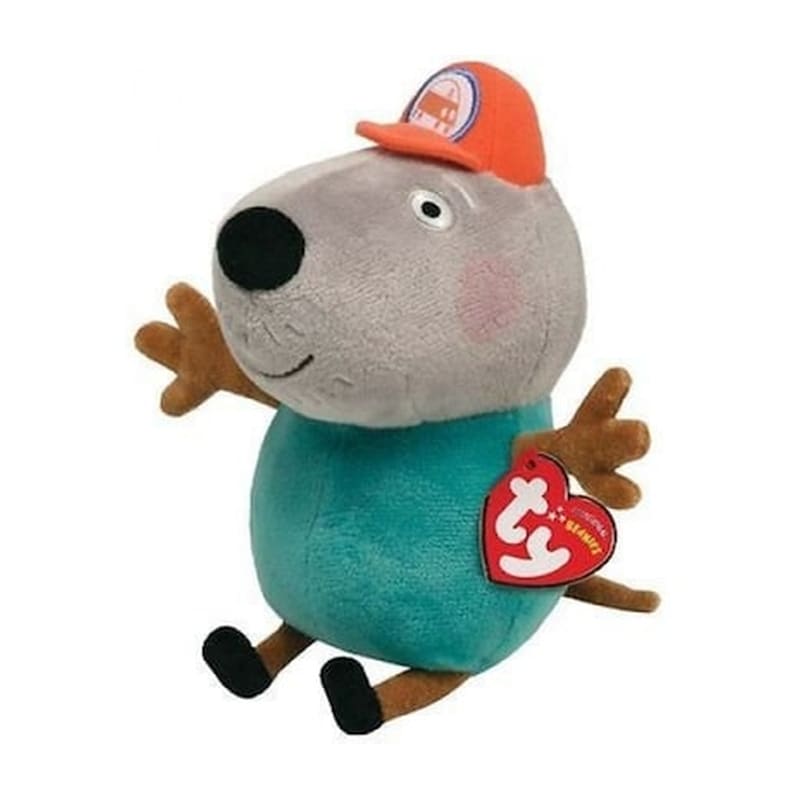 Ty Λούτρινη Φιγούρα – Beanie Baby – Peppa Grandpa Kläff – 15 Εκ.