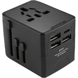 Αντάπτορας Vivid 3x USB & USB-C 20W - Μαύρο