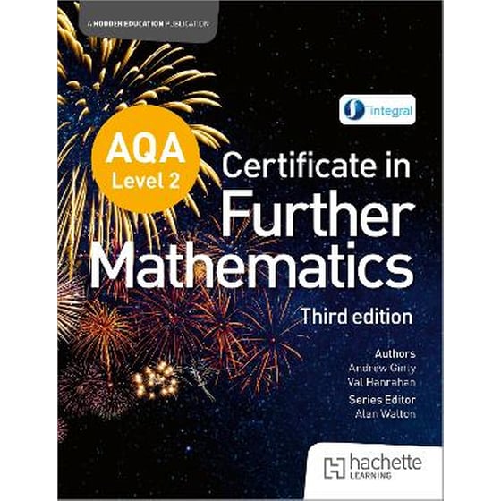 AQA Level 2 Certificate in Further Mathematics (3rd edition) image 0