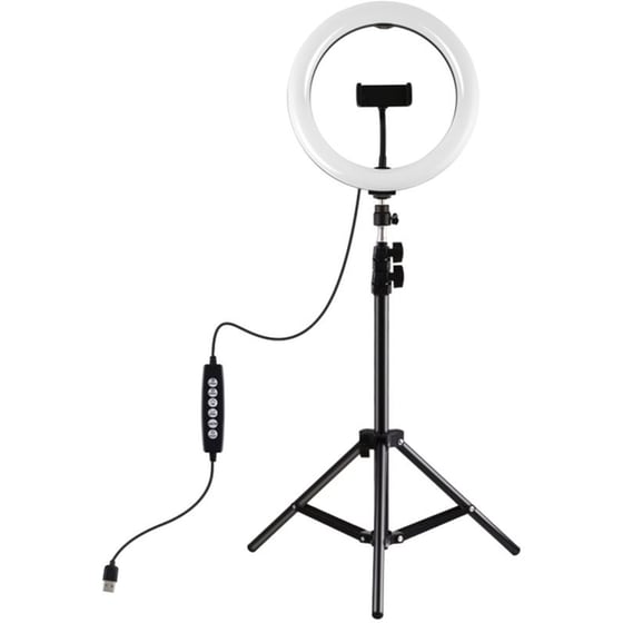 Ring Light με Βάση Κινητού Puluz Pkt3044 RGB 26cm - Πολύχρωμο image 2