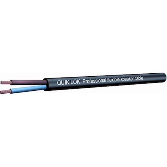 Καλώδιο Ηχείων Quiklok Ca-820 2x 1.50mm² - 1m image 1