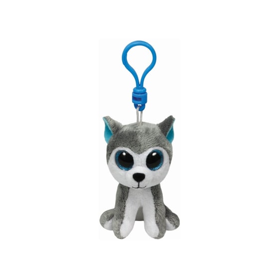 Λούτρινο TY Κλιπ Σκύλος Γκρι (8.5cm) image 0