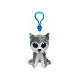 Λούτρινο TY Κλιπ Σκύλος Γκρι (8.5cm)