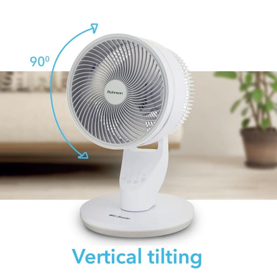 ROHNSON R-8520 WH Ανεμιστήρας Δαπέδου 60W 25cm image 4