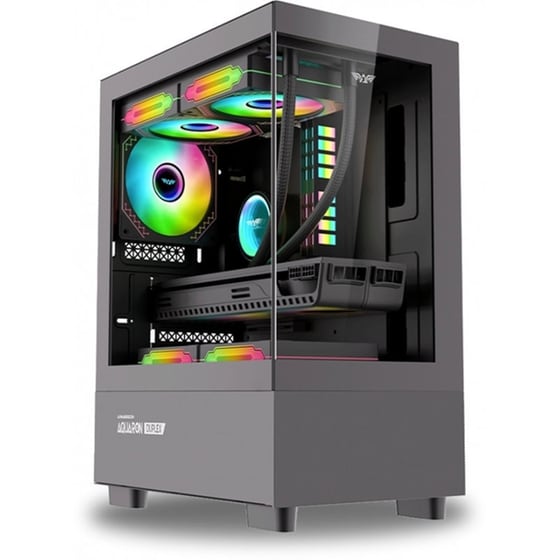 Κουτί Desktop Armaggeddon Aquaron Duplex - Μαύρο image 0