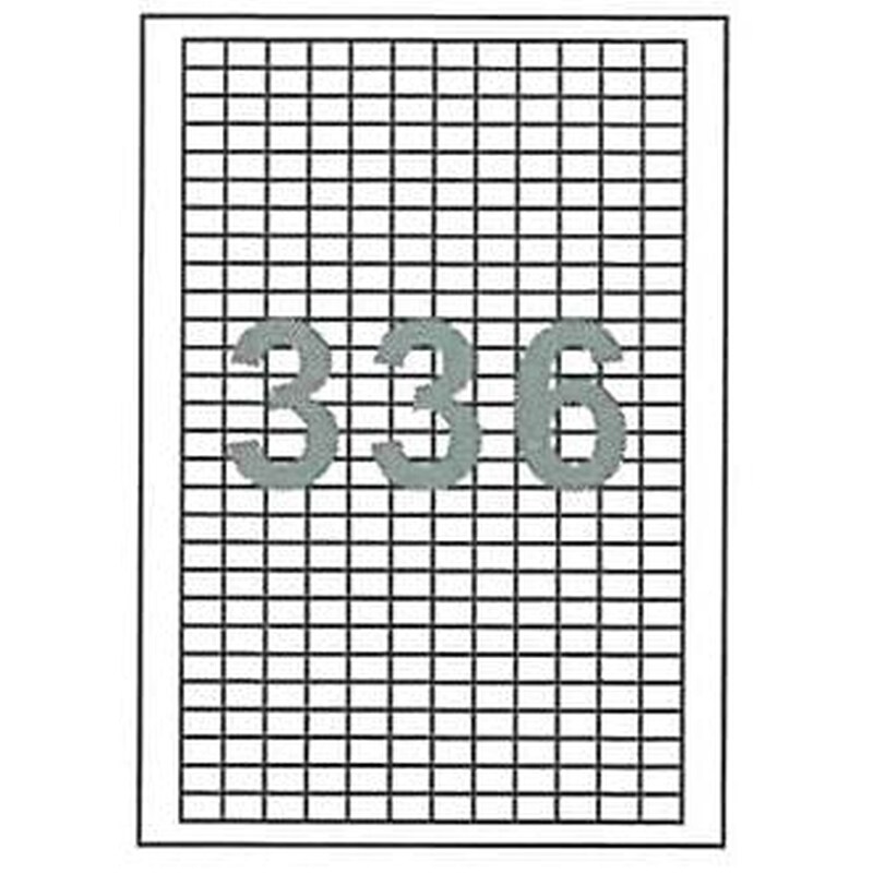 Αυτοκόλλητες Ετικέτες Next Fleks Λευκό (100 Φύλλα - 33.600 Τεμάχια )