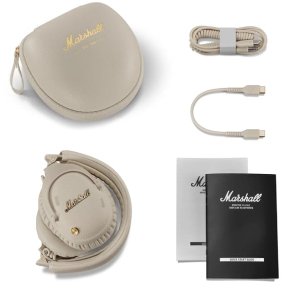 Ακουστικά Κεφαλής Marshall Monitor III ANC - Cream image 6