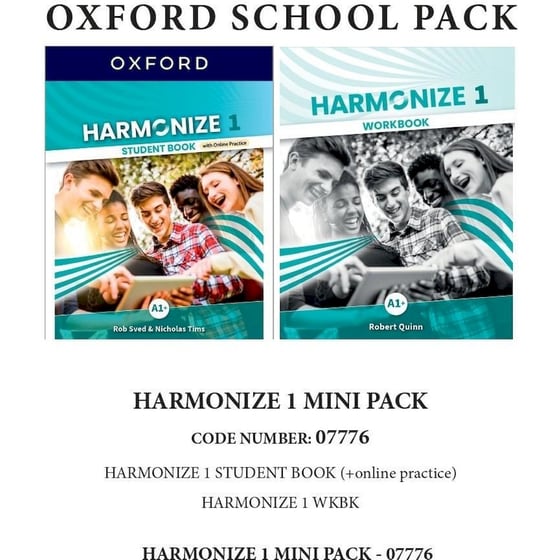 Harmonize 1 Mini Pack -07776 image 0