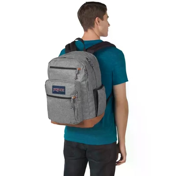 Τσάντα Πλάτης Jansport Student Grey Letterm image 3