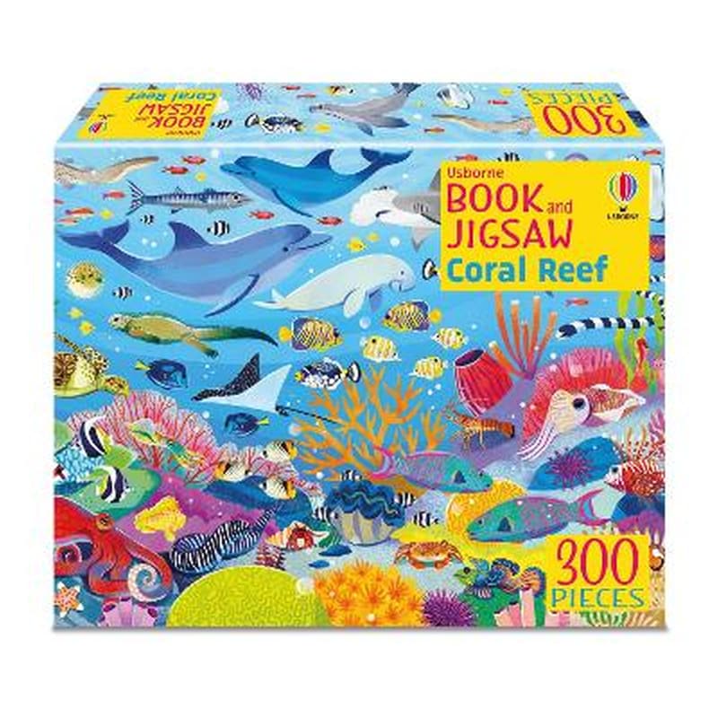 Usborne Book and Jigsaw Coral Reef