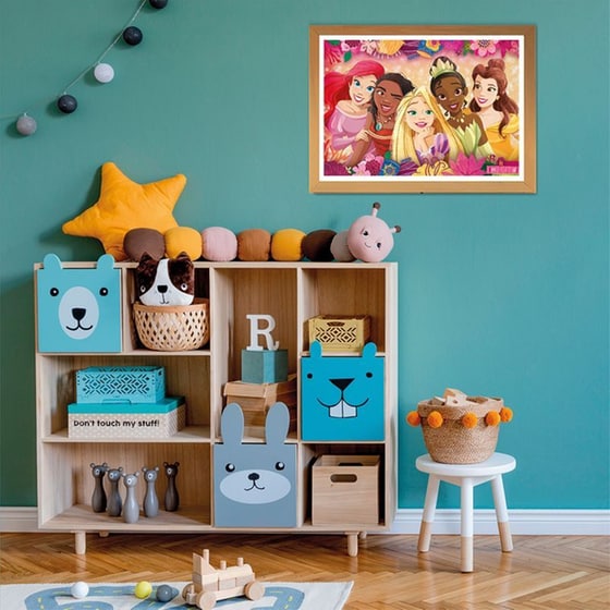 Παιδικό Παζλ Clementoni Maxi Supercolor Disney Πριγκίπισσες (24 Κομμάτια) image 2