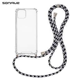 Θήκη Apple iPhone 14 Plus - Sonique Armor Clear - Rainbow Μαύρο