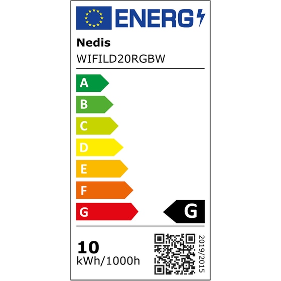 Φωτιστικό Γραφείου Nedis SmartLife Mood Light με Αξεσουάρ - Μαύρο image 8