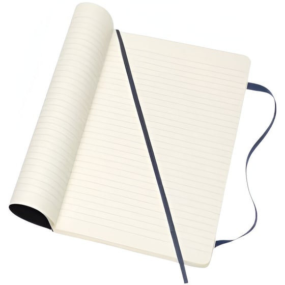 Σημειωματάριο Moleskine Sapphire Ριγέ Blue Large (1 Τεμάχιο) image 4