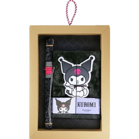 Λαμπάδα&nbsp;Synchronia&nbsp;Λούτρινο&nbsp;Τετράδιο Kuromi image 0