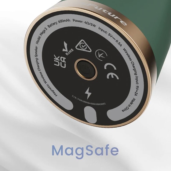 Φορητό Ηχείο Hifuture Mega S 5W - Latte image 4