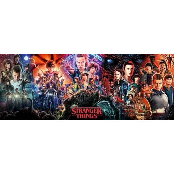 Παζλ Ravensburger Panorama Netflix Stranger Things: See You on the Other Side (1000 Κομμάτια) image 1