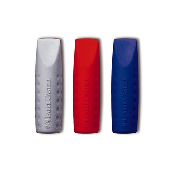 Σετ γόμες Faber Castell Grip Eraser Cap (3Τεμάχια) image 0