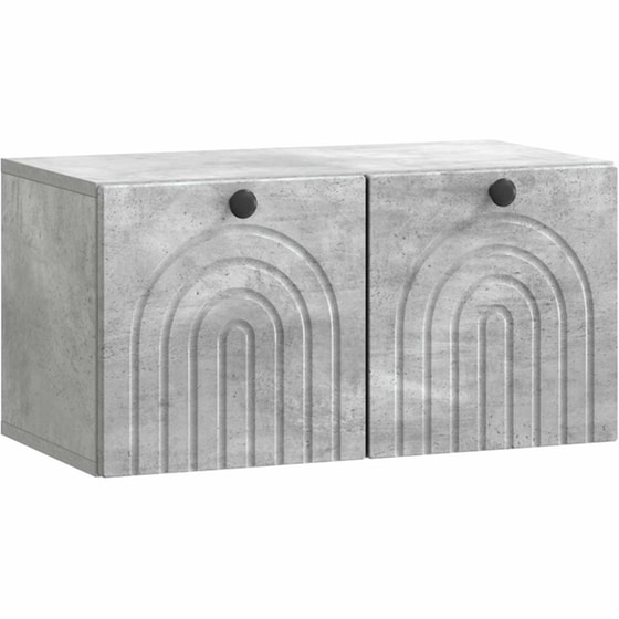 Επιτοίχιο Έπιπλο Τηλεόρασης VidaXL 59.5x31x30 cm - Γκρι image 0