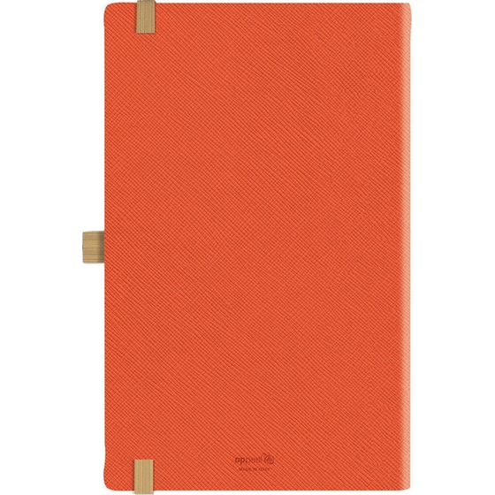 Ημερολόγιο Ημερήσιο 2026 Θεοφύλακτος 12M Saffiano Πορτοκαλί image 1