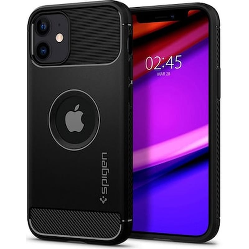 Θήκη Apple iPhone 13 - Spigen Rugged Armor - Matte Black