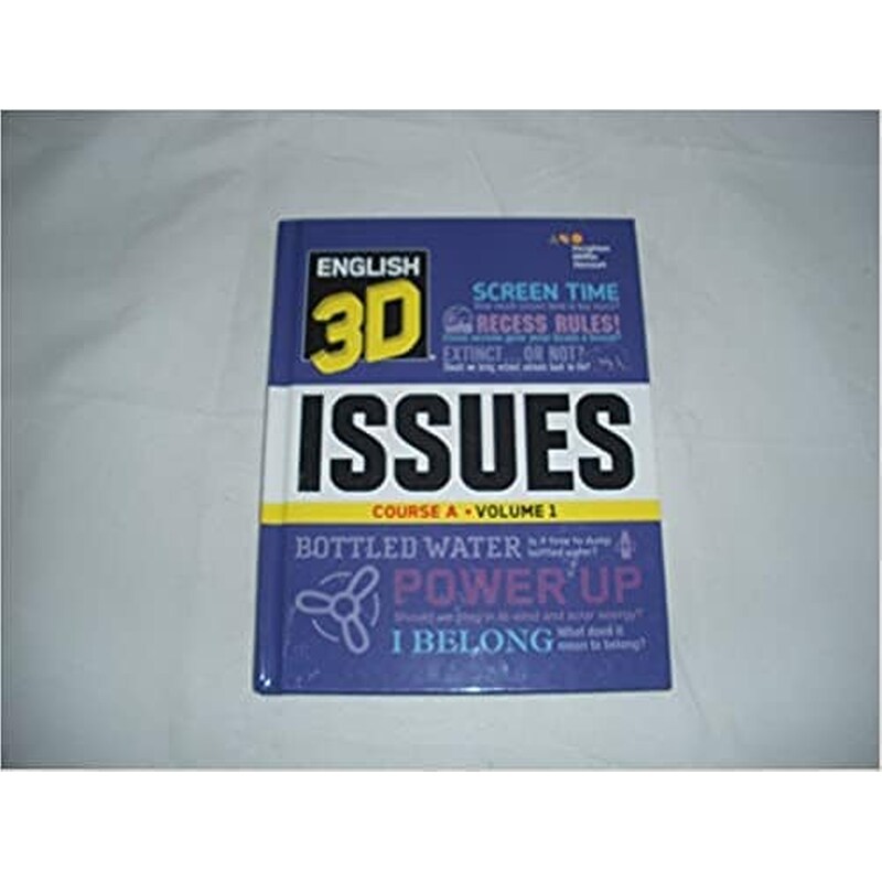 English 3D Course A Volume 1 - Issues Book