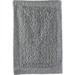 Πατάκι Μπάνιου Rythmos Home Rimmon Ορθογώνιο Βαμβακερό 50x80 cm - Γκρι