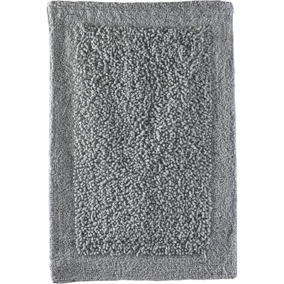 Πατάκι Μπάνιου Rythmos Home Rimmon Ορθογώνιο Βαμβακερό 50x80 cm - Γκρι image 0