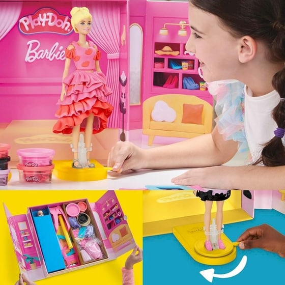 Hasbro Play-Doh Barbie Designer Fashion Show (G1356) image 7