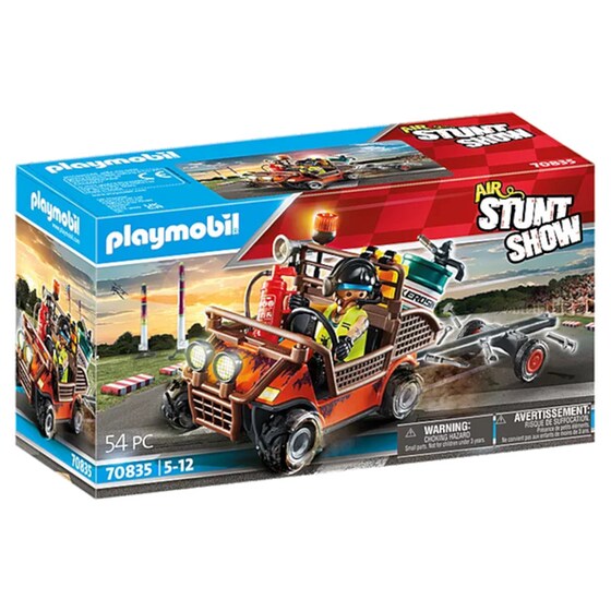 PLAYMOBIL® Air Stunt Show Κινητή μονάδα επισκευών (70835) image 0
