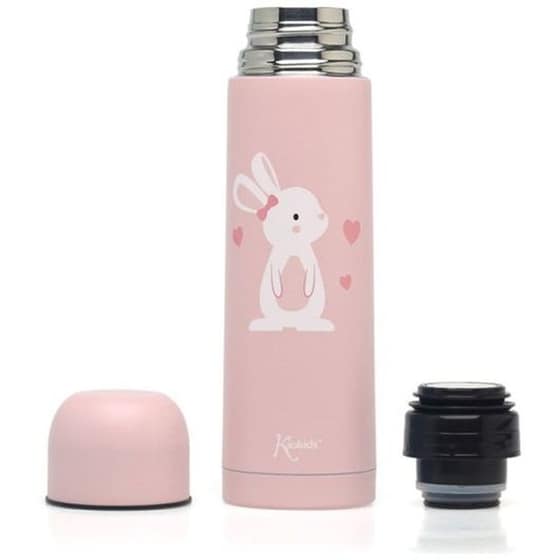 Θερμός Υγρών Kiokids Lovely Bunny 500ml image 1