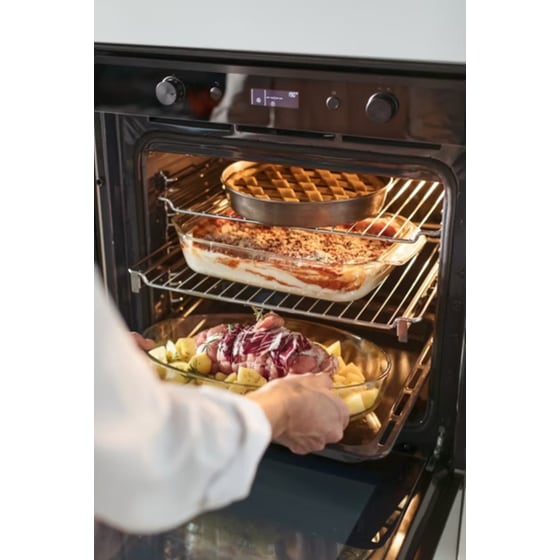 FRANKE MYTHOS FMY 98 P BK 73 Lt Μαύρο Εντοιχιζόμενος Φούρνος Άνω Πάγκου image 5