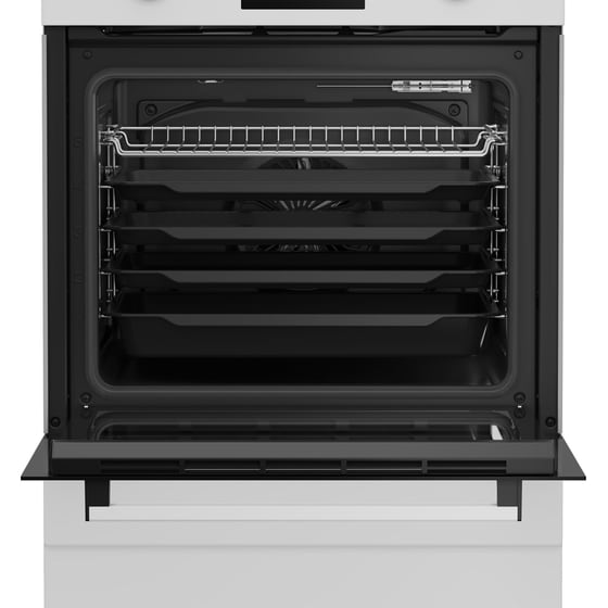 BEKO FBMA6930GW 72 Lt Λευκό Ηλεκτρική Κουζίνα Επαγωγική image 5