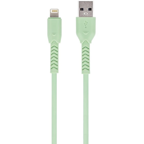 Καλώδιο Φόρτισης Maxlife MXUC-04 USB-Α σε Lightning 1.0m - Green image 0