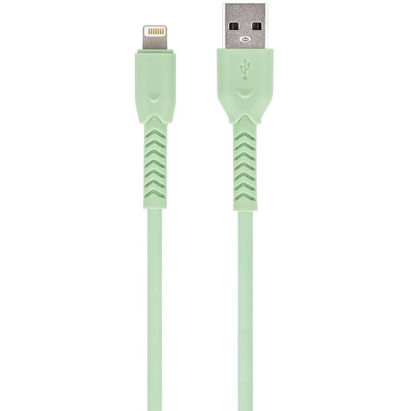 MAXLIFE Καλώδιο Φόρτισης Maxlife MXUC-04 USB-Α σε Lightning 1.0m - Green