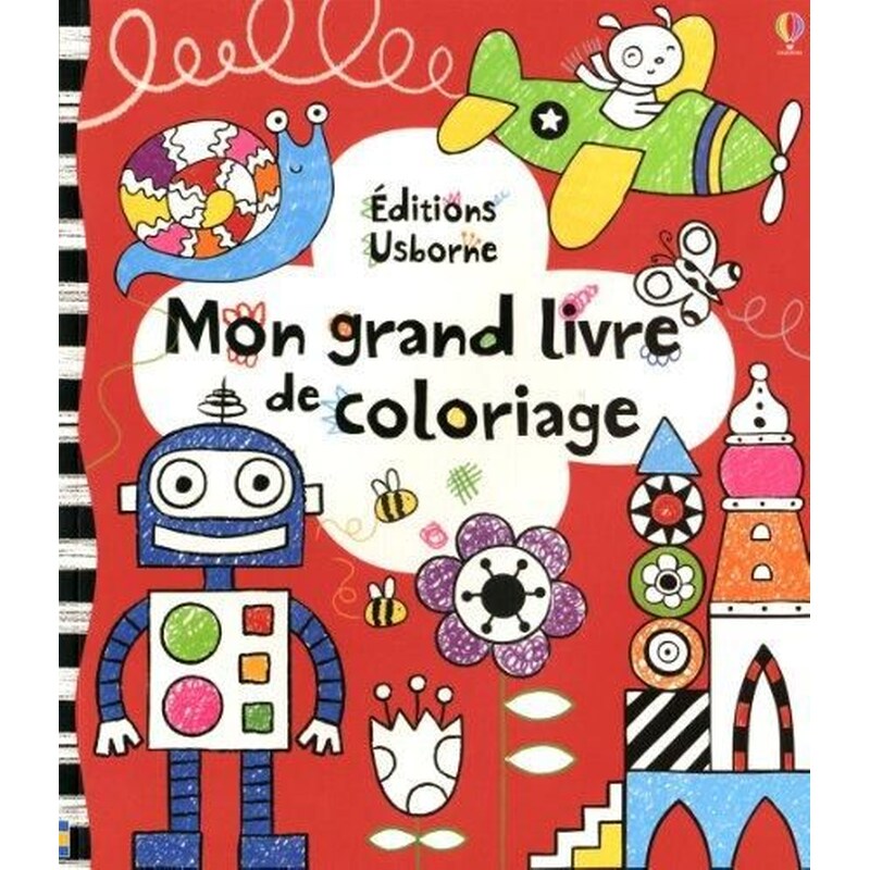 Usborne Mon Grand Livre De Coloriage