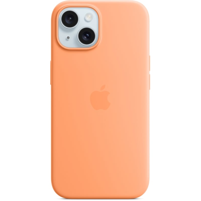 APPLE Θήκη Apple iPhone 15 - Apple Silicone Case with MagSafe - Orange
