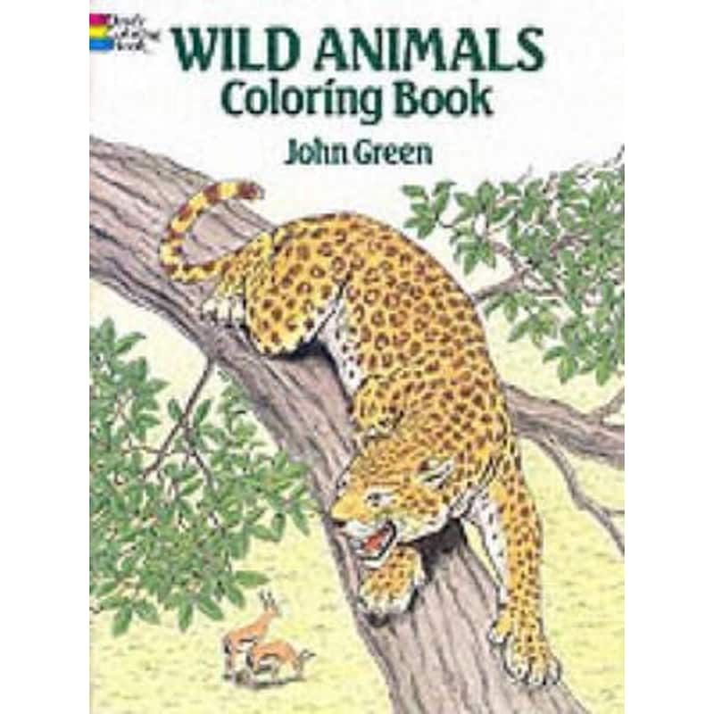 Wild Animals Colouring Book