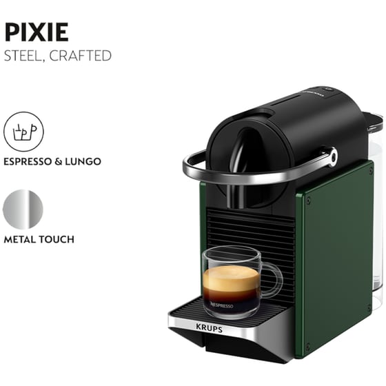 Nespresso® Original Pixie XN3063V Krups Dark Green Μηχανή Καφέ image 5