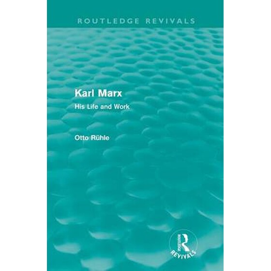 Karl Marx (Routledge Revivals) image 0