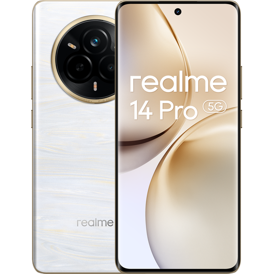 Realme 14 Pro 5G 256GB - Pearl White image 0