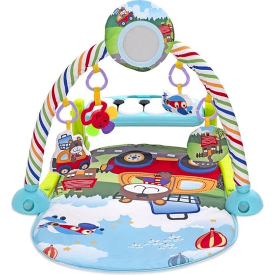 Kikkaboo Βρεφικό Γυμναστήριο Δραστηριοτήτων Piano Mint image 1
