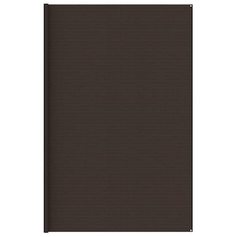 Vidaxl Χαλί Σκηνής Καφέ 400 X 400 Εκ.