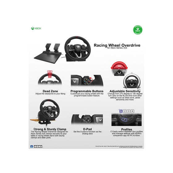 Racing Wheel Overdrive για Xbox Series X|S - Μαύρο image 3