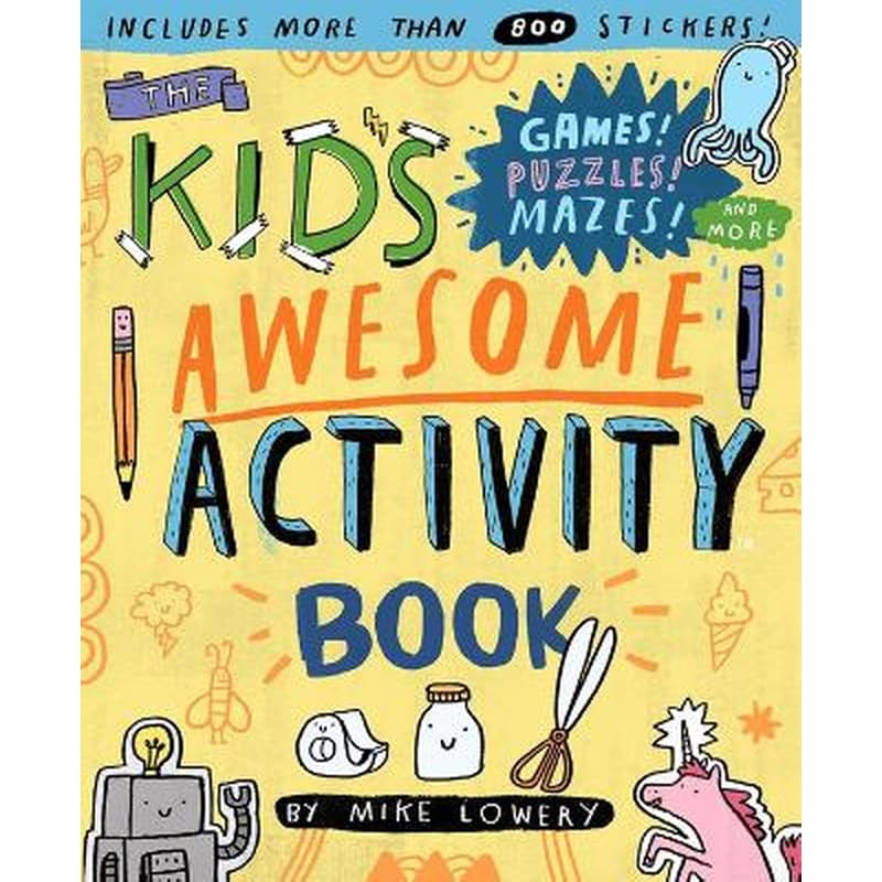 The Kids Awesome Activity Book